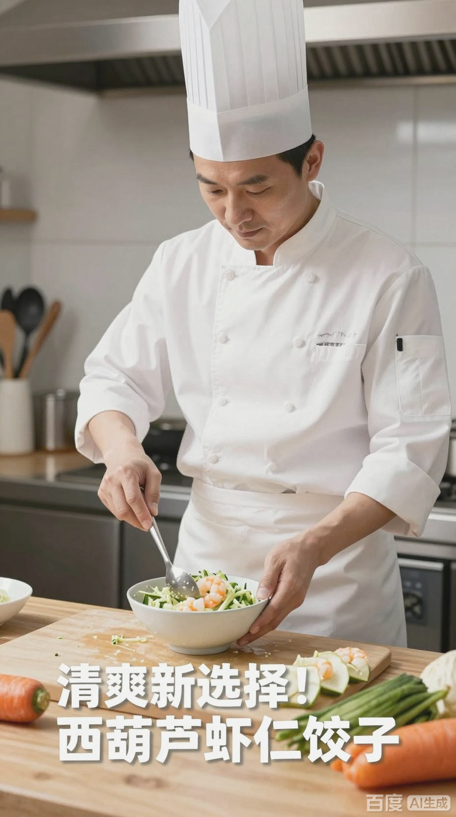西葫芦虾仁饺子，清爽素馅新选择