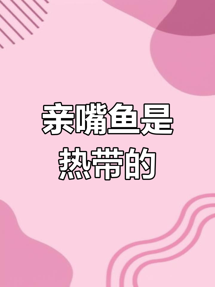 接吻鱼:热带鱼的独特行为
