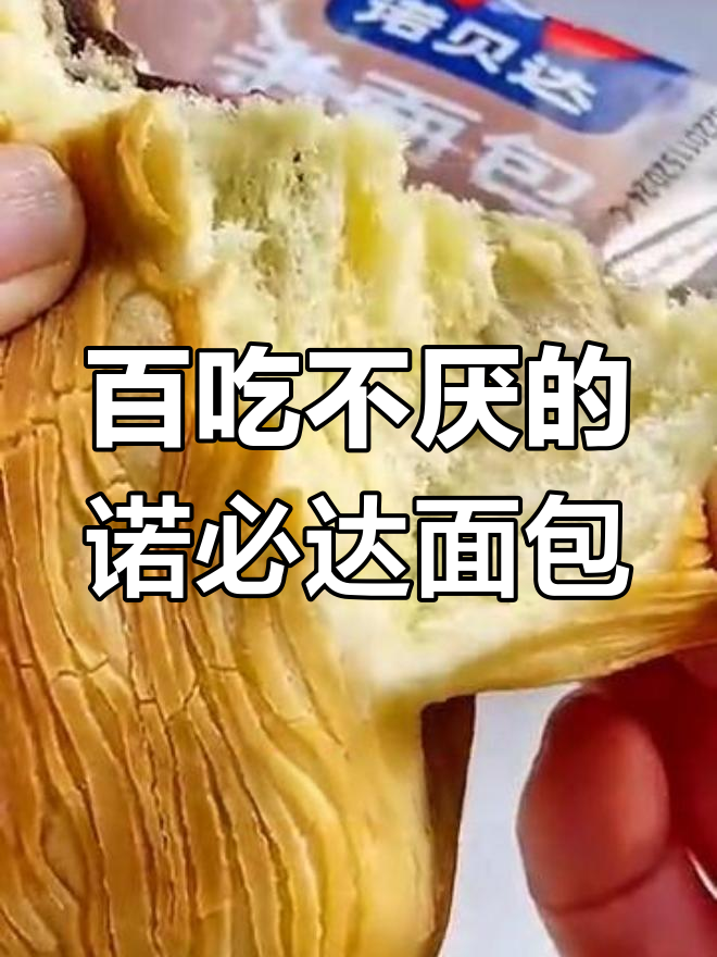 诺必达面包:松软奶香,大人小孩都爱不释手