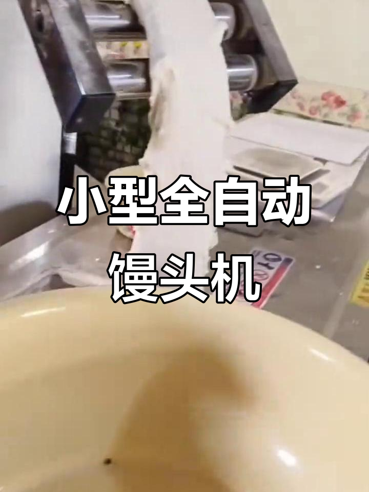 自动化馒头生产线,轻松做出三千六百个圆馒头