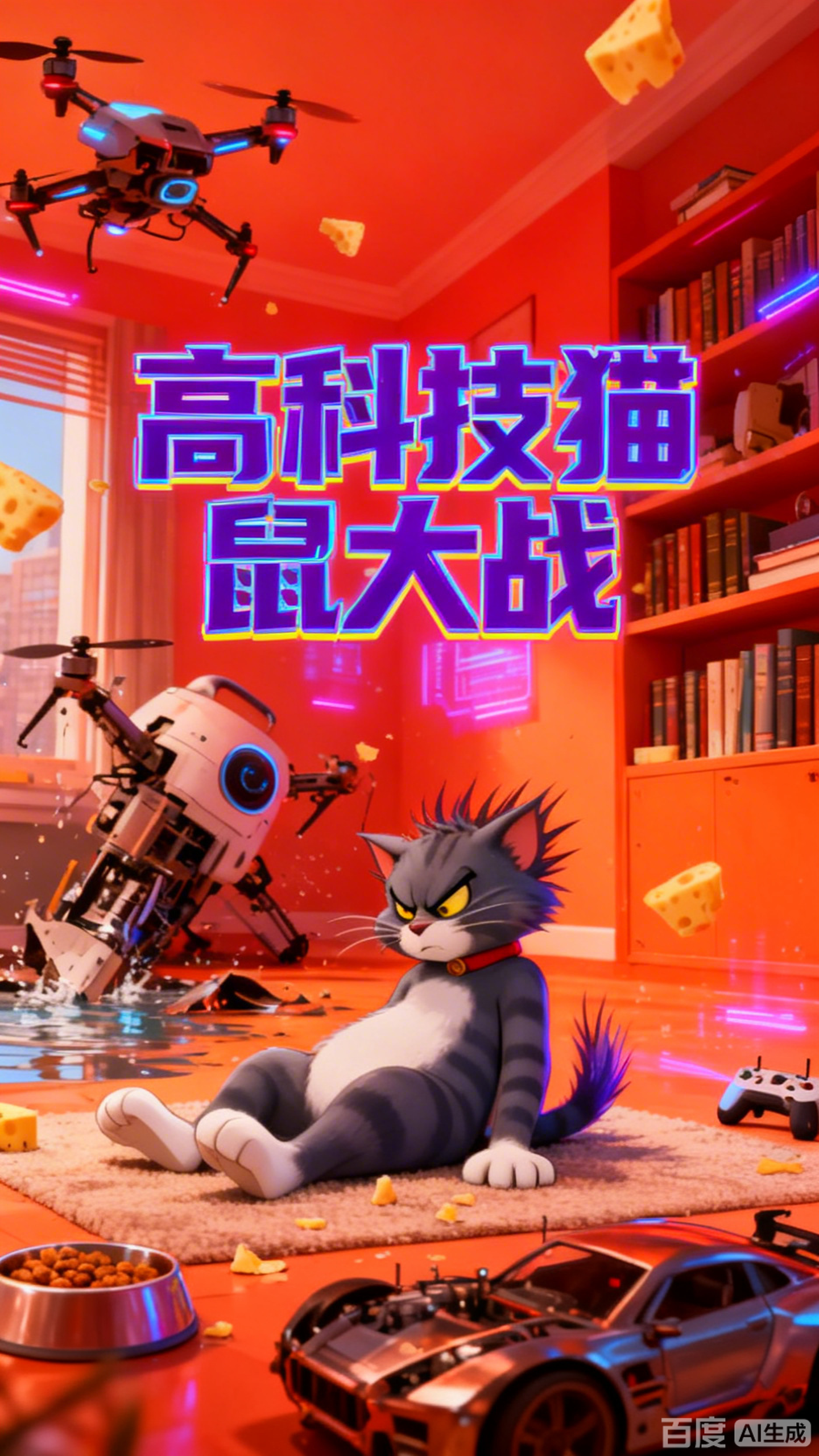 汤姆猫与杰瑞鼠的高科技对决