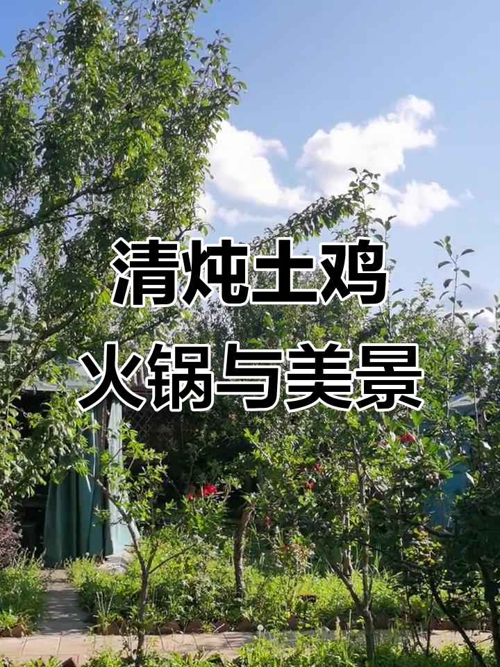 世外桃源般的土鸡火锅体验，空气清新、水果免费