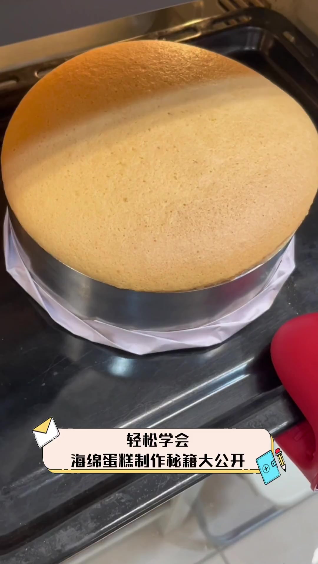 轻松学会,海绵蛋糕制作秘籍大公开