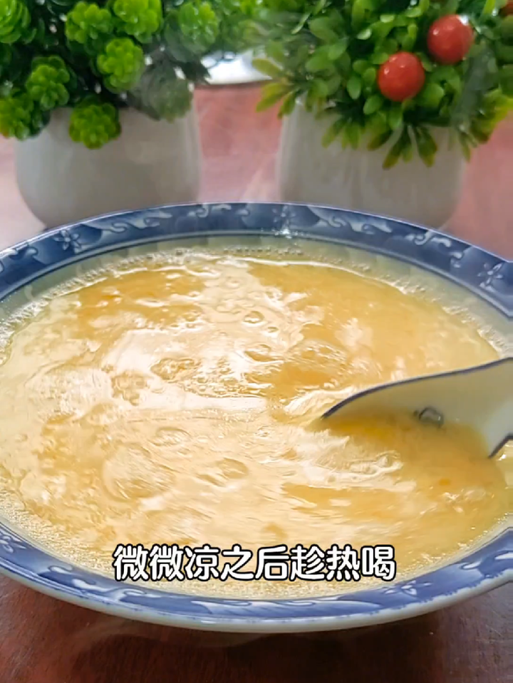 大米汤冲鸡蛋 学会快去试试吧