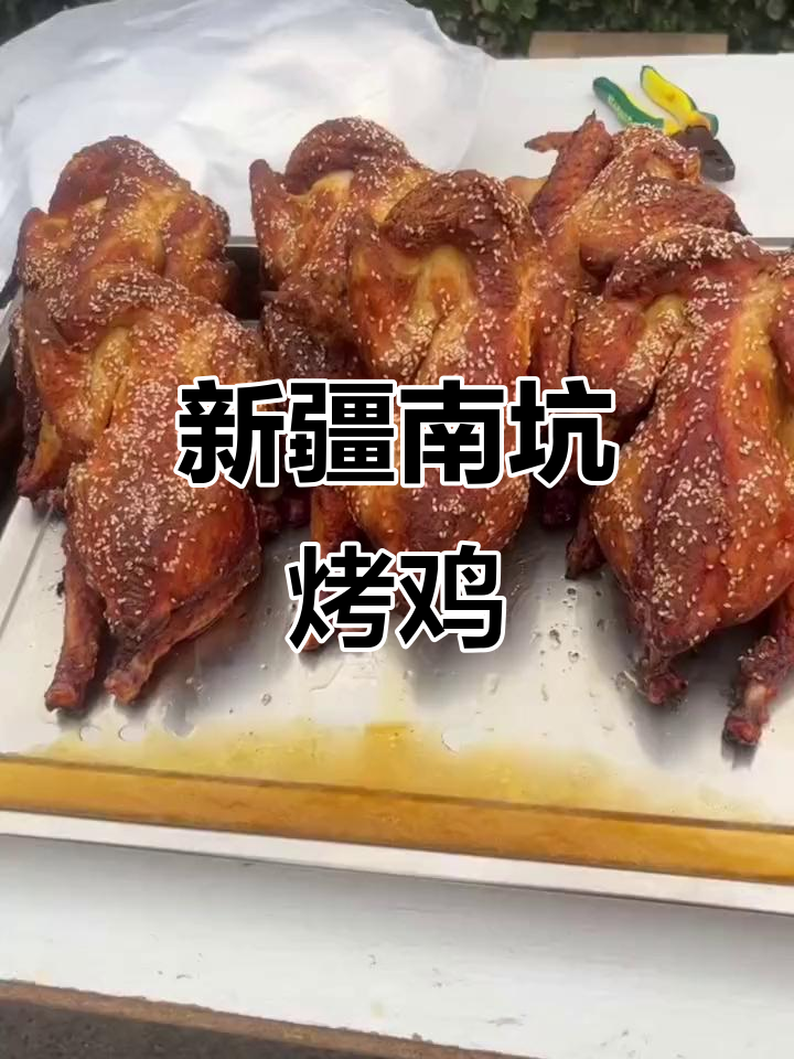 新疆馕坑烤鸡,外酥里嫩,味道一绝!