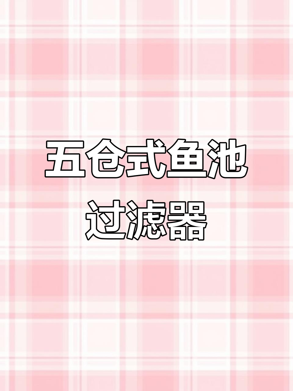 鱼池过滤设计全解析：五个仓位巧妙布局，维护更方便