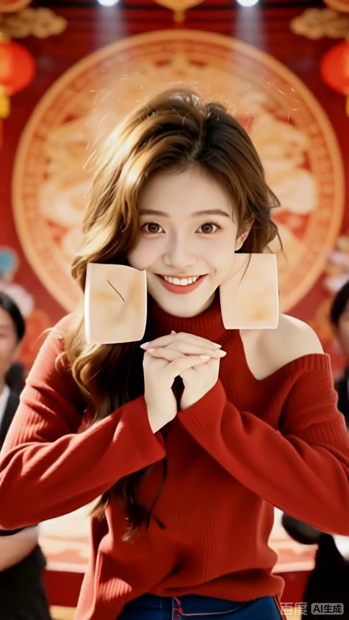 红装少女的萌趣年糕