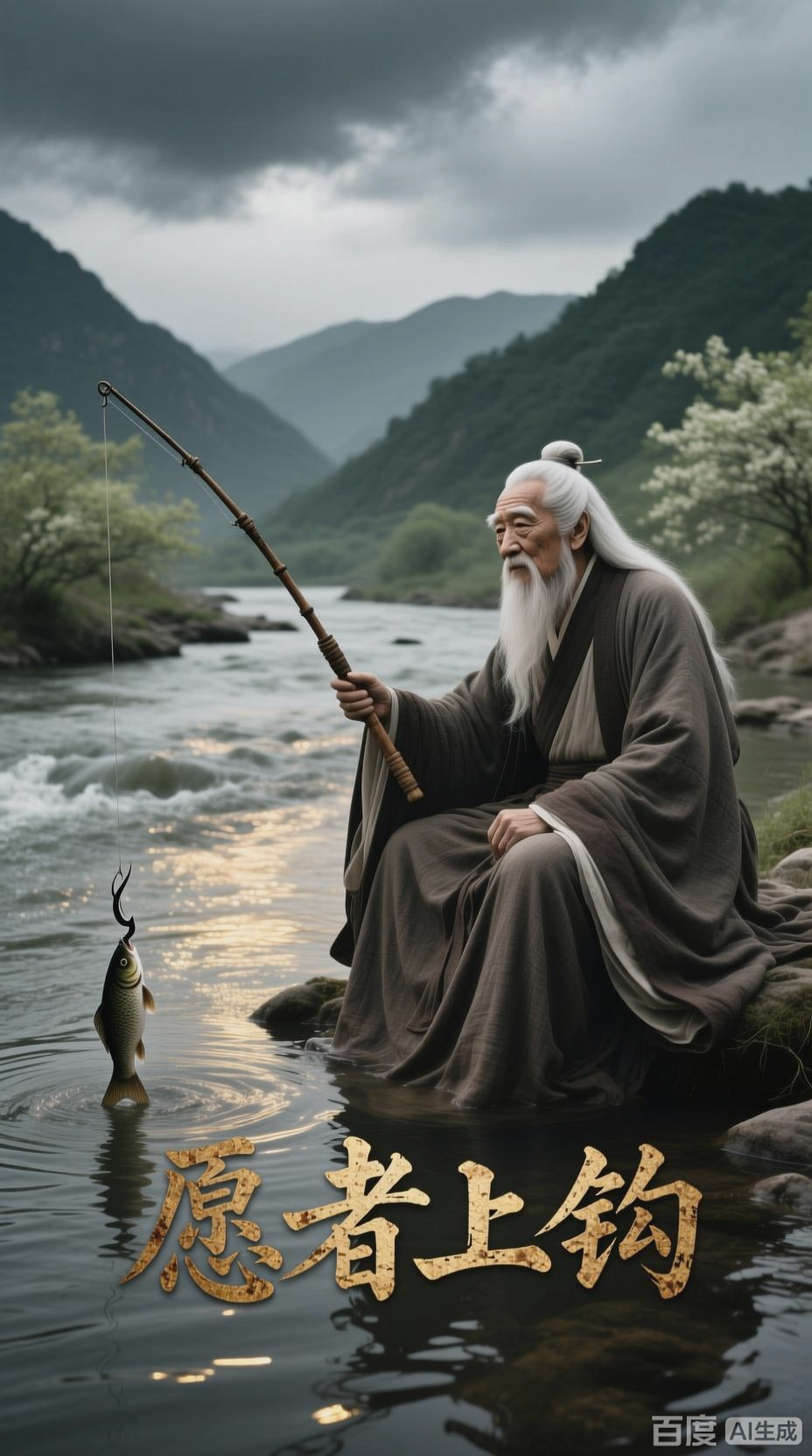姜太公钓鱼的智慧与传说