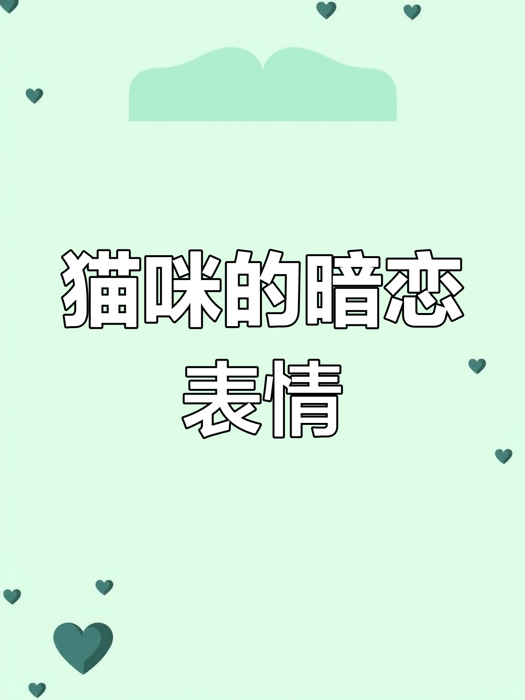 你是不是在偷偷喜欢我?猫咪的表情包暗示太明显了!
