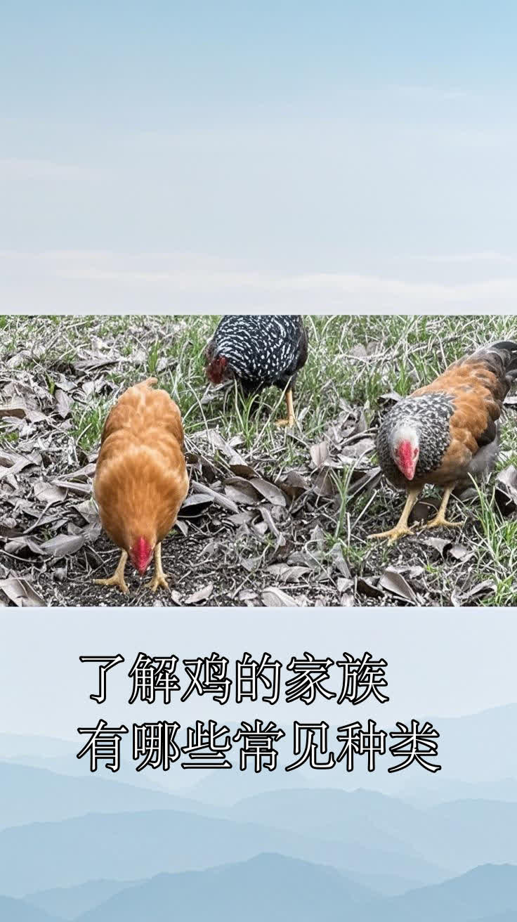 了解鸡的家族有哪些常见种类