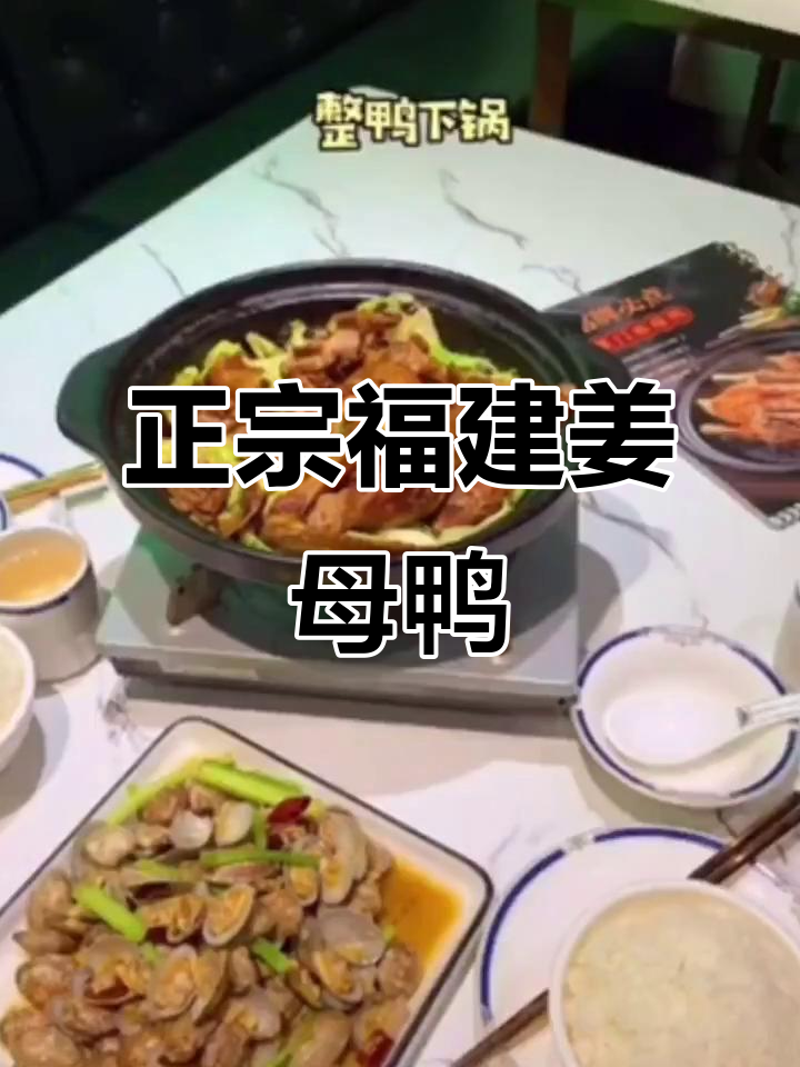 福建姜母鸭与包菜的完美搭配,北京最正宗的闽南风味