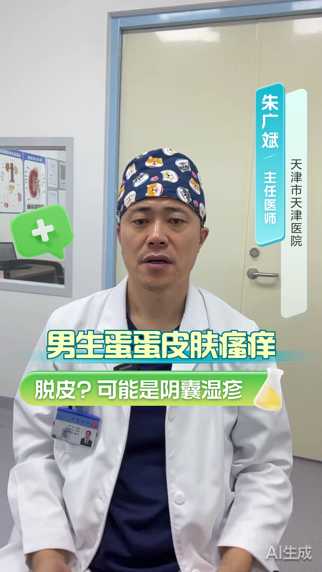 男生蛋蛋皮肤瘙痒脱皮？可能是阴囊湿疹