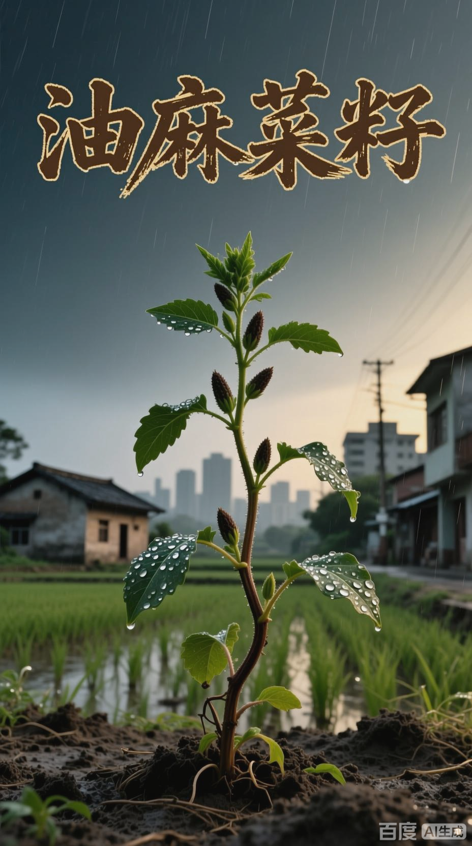 命运如油麻菜,爱与希望共未来