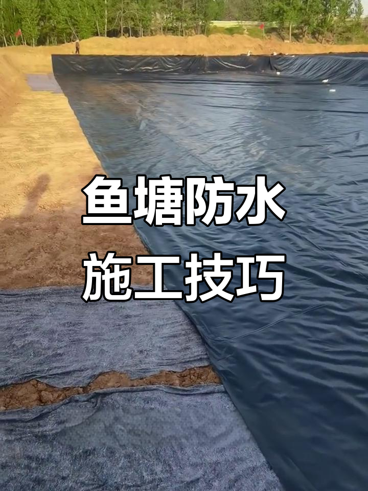 鱼塘防水防渗全攻略，打造完美养殖池
