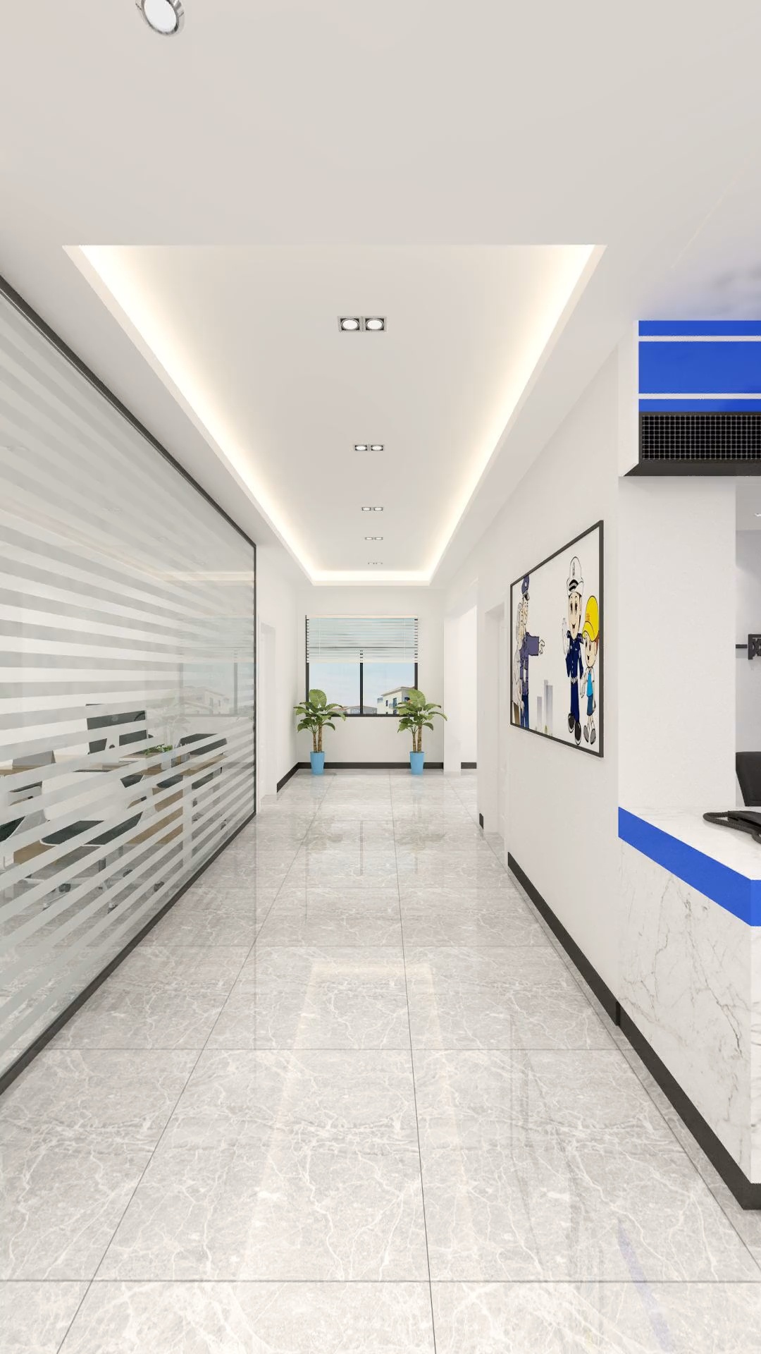 派出所全景效果图