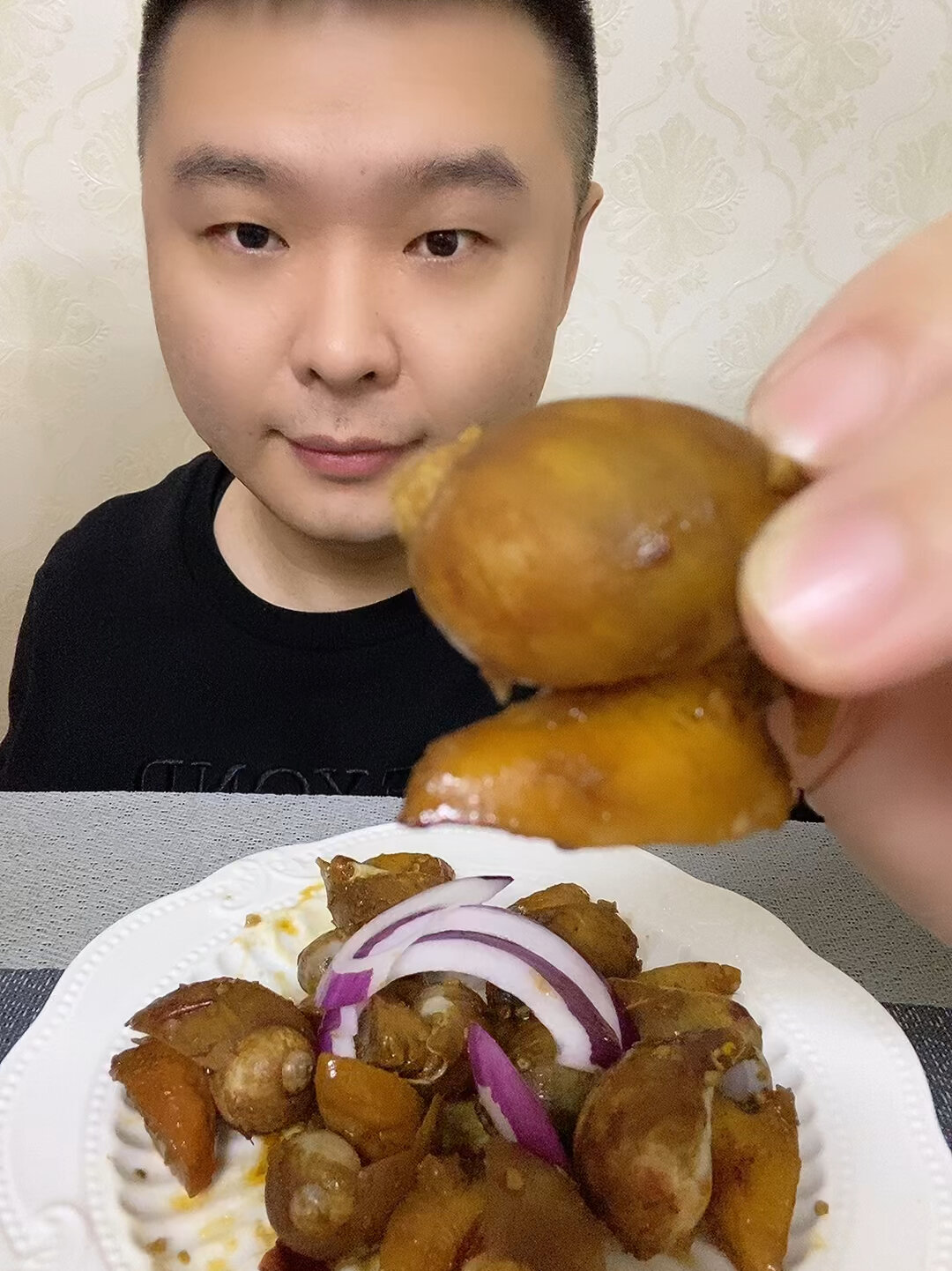 辣炒老婆脚鲍螺