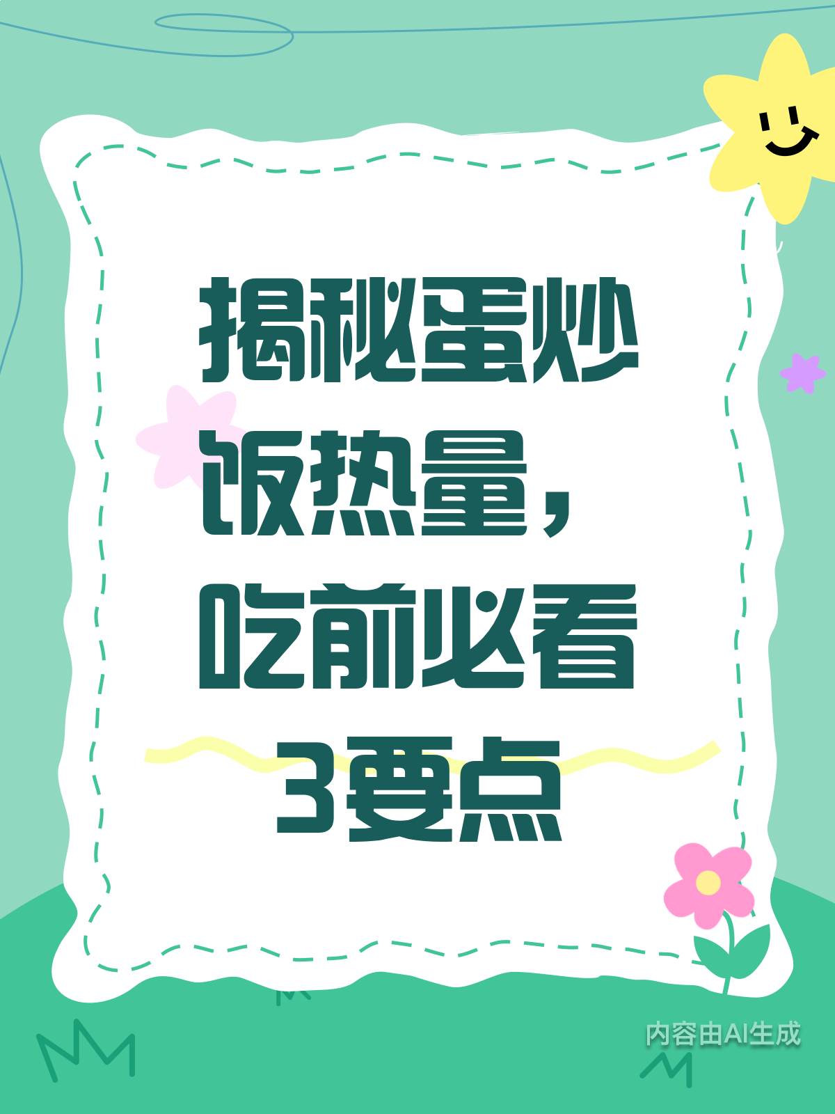 蛋炒饭热量大揭秘！吃对才健康