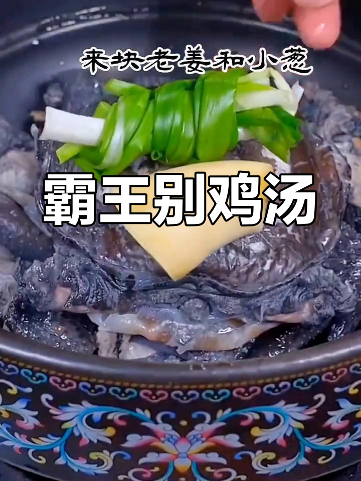 冬季暖心汤,甲鱼乌鸡炖菌菇,滋补又美味
