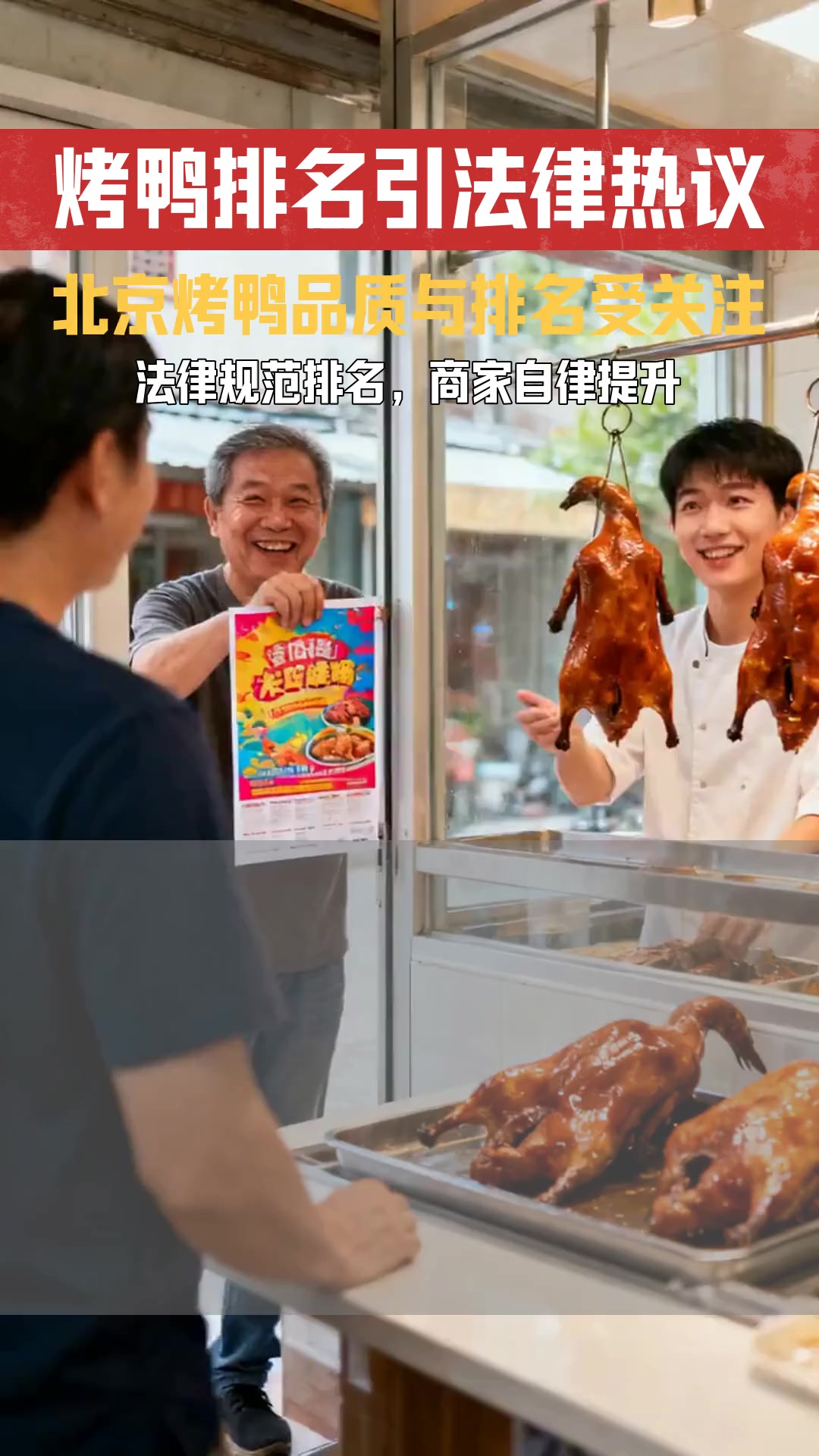 北京烤鸭江湖排名引热议 烤鸭品质与排名是否应受法律规范