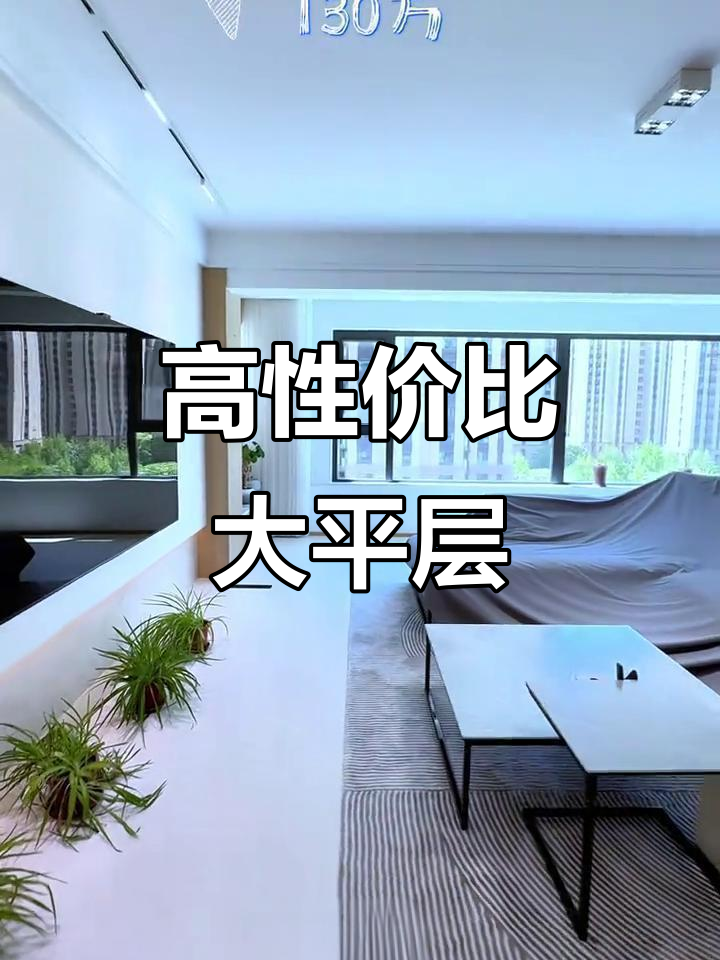 合肥天鹅湖畔高性价比大平层,降价130万+豪华装修送给你
