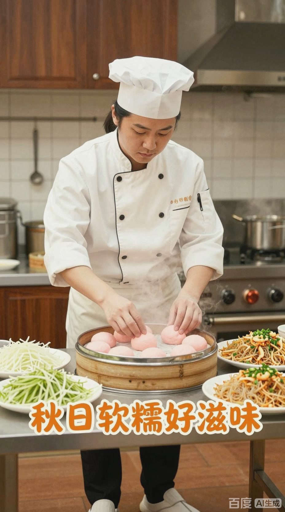 社区食堂的秋季限定点心