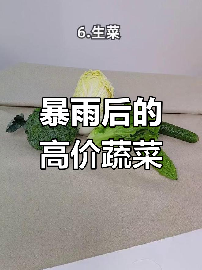 大雨后蔬菜价格暴涨,美术生如何应对?