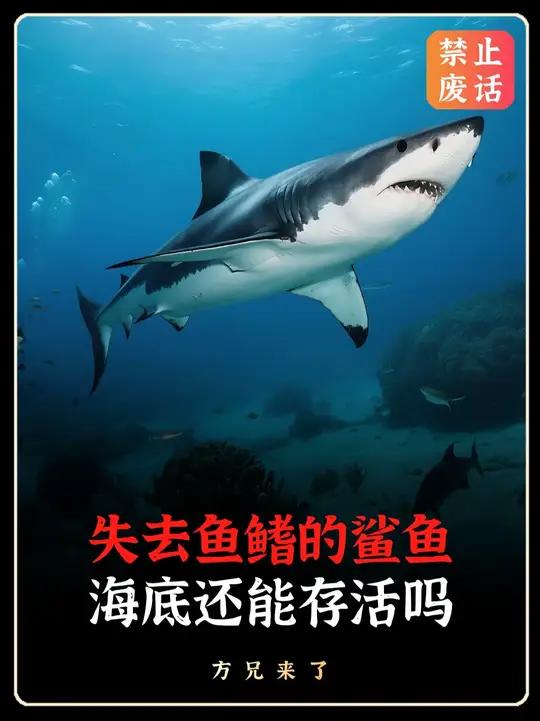 失去了鲨鱼鳍的鲨鱼,还能在大海存活吗