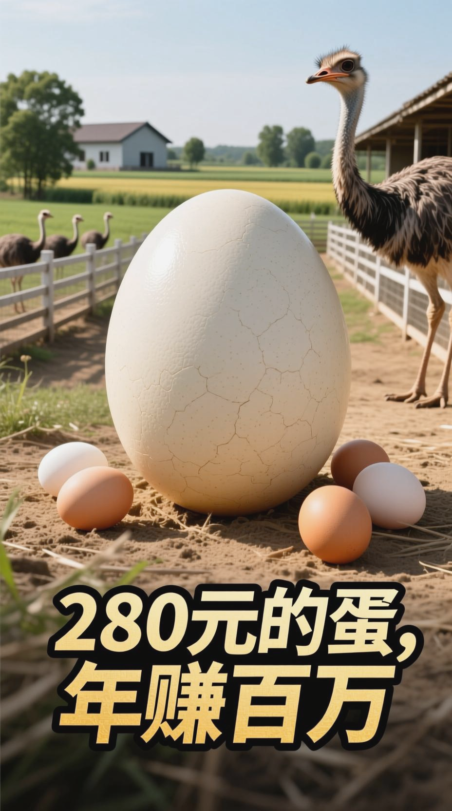 我爱卖鸸鹋蛋，开启财富新篇章