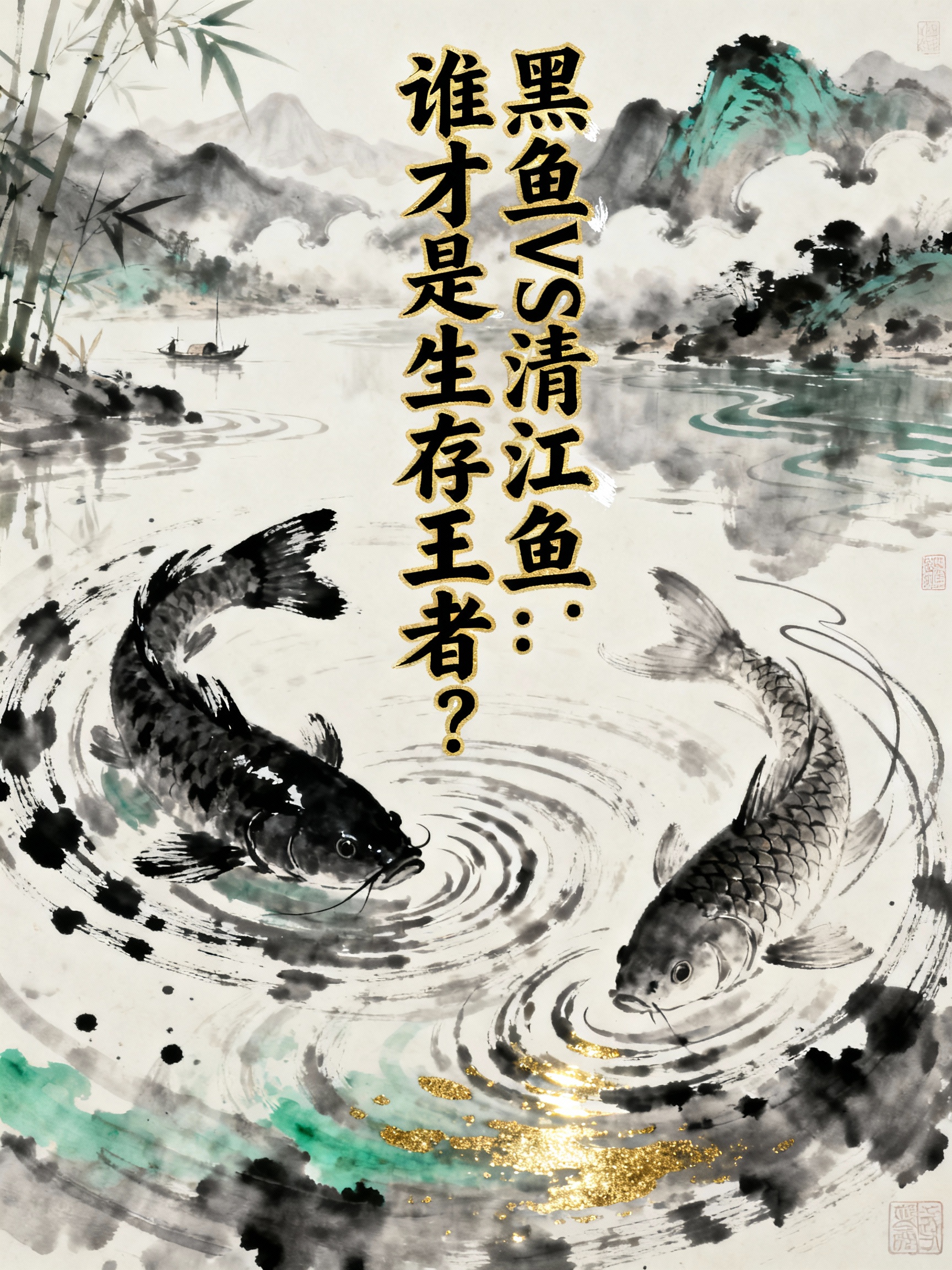 黑鱼VS清江鱼：谁才是生存王者？