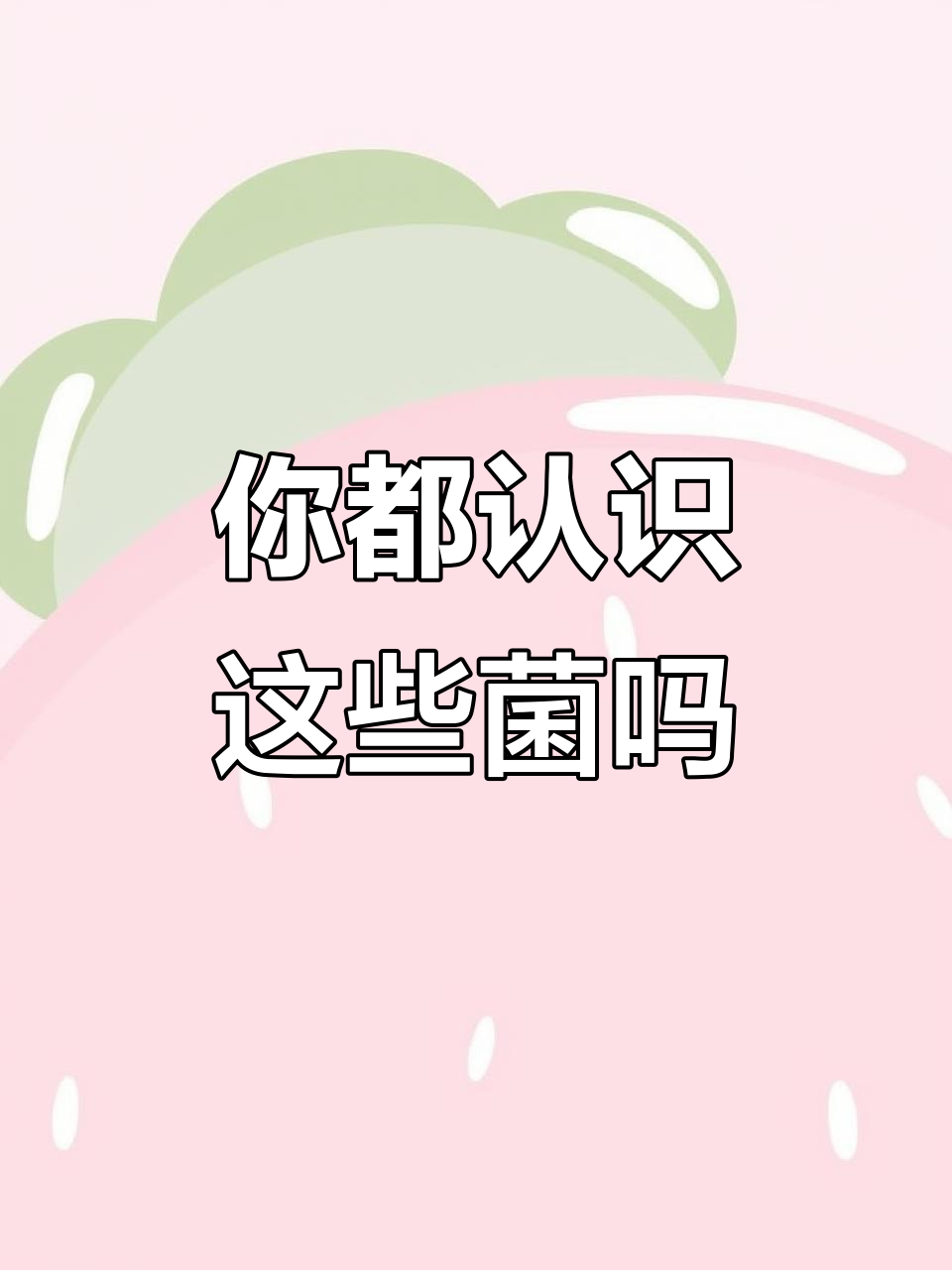 36种常见菌类,哪些能吃?毒蘑菇如何辨别