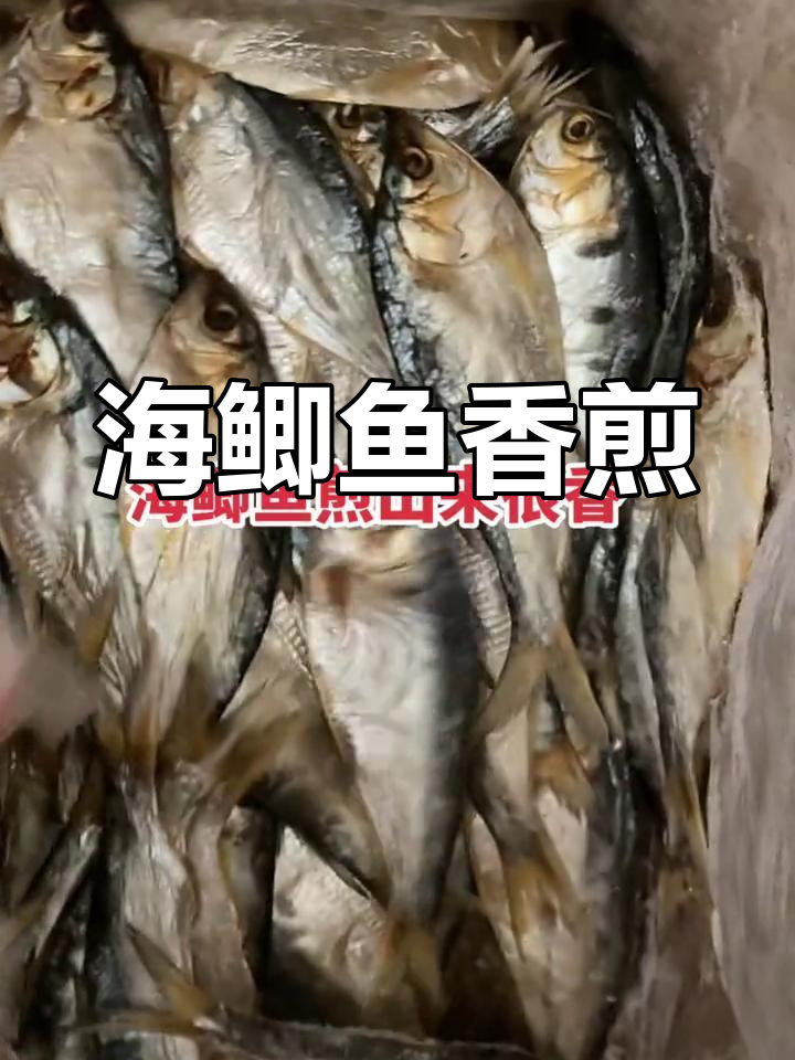 新鲜海鲫鱼,煎炸香气扑鼻