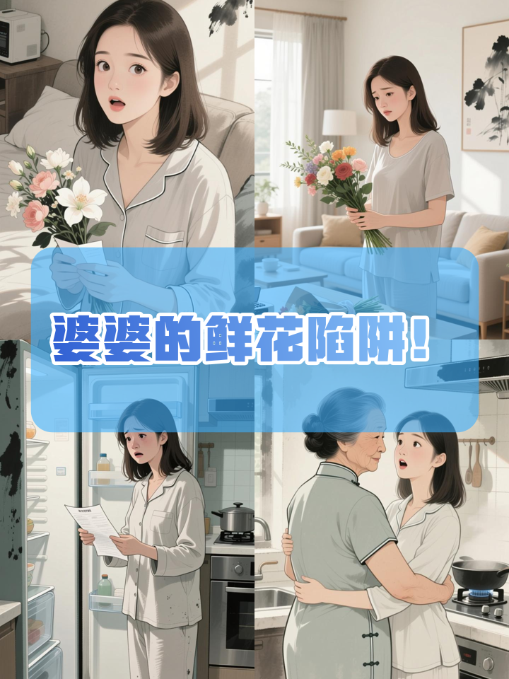 生日收到婆婆的鲜花后,我发现了丈夫的秘密