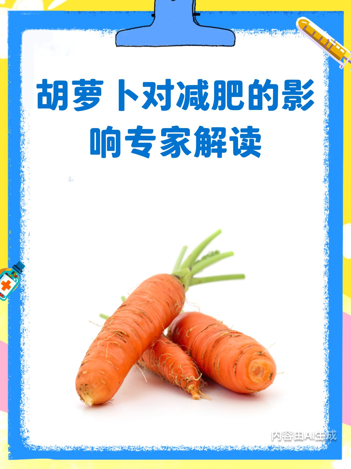 吃胡萝卜能减肥吗?专家给你正确答案!