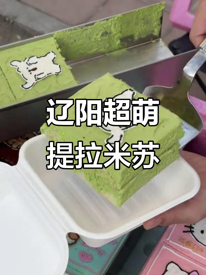 辽阳首家超萌提拉米苏,可爱到不行!