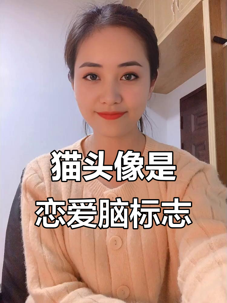 用猫做头像的人,恋爱脑指数爆表!