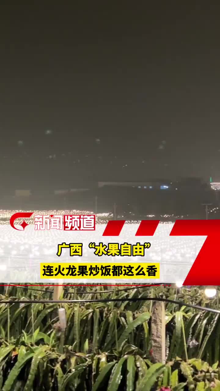 「视频」广西“水果自由”，连火龙果炒饭都这么香