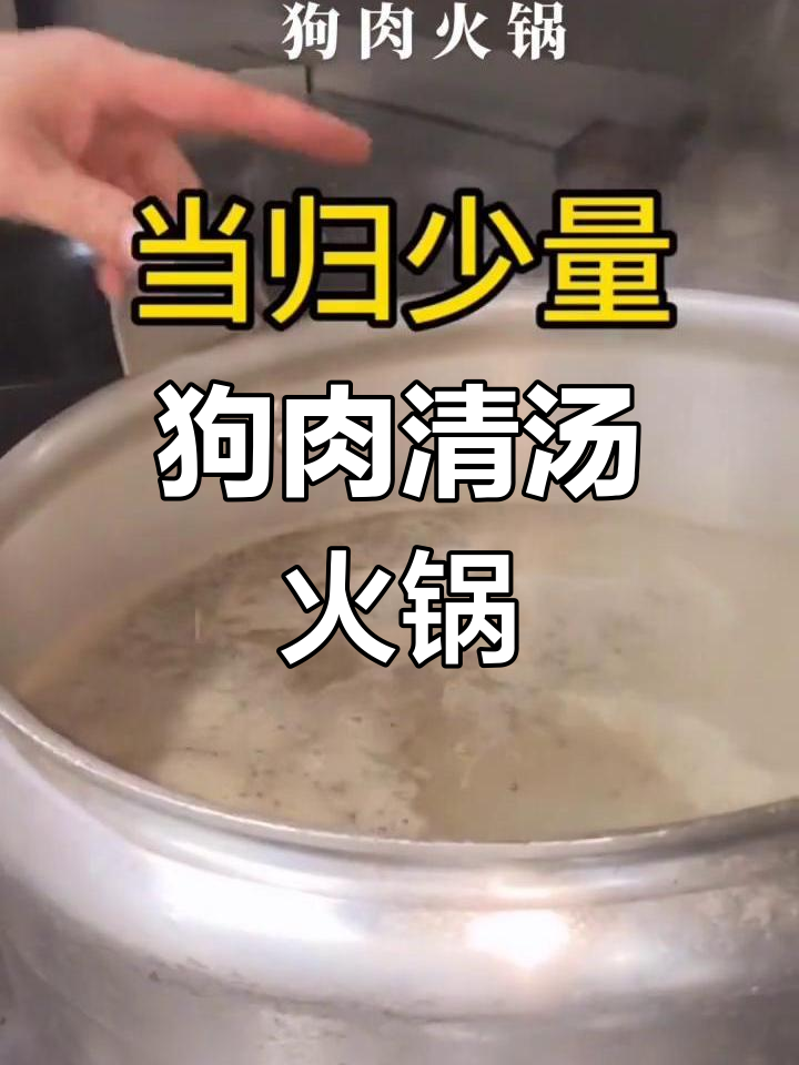 清汤狗肉火锅的简单做法