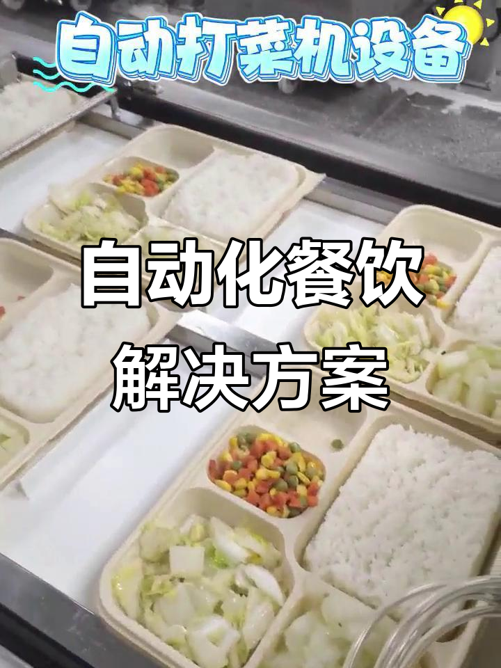 自动打菜机,提升效率,节省人力成本