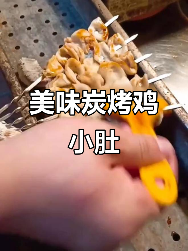碳烤鸡小肚,简单腌制后炒至入味,超好吃!