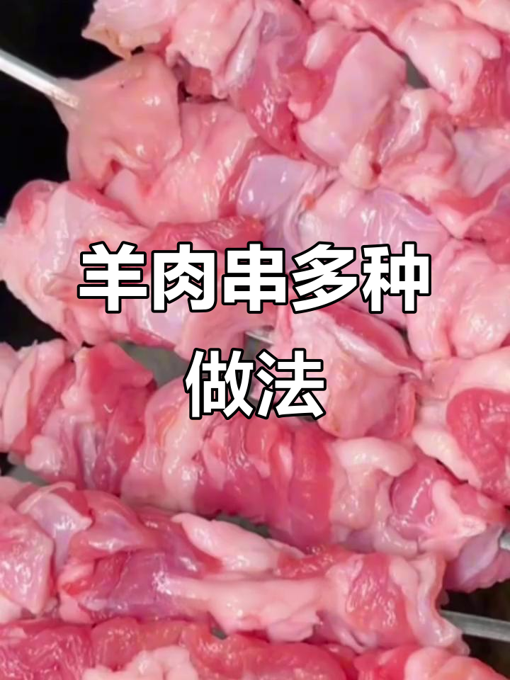 原味羊肉串，六种做法大揭秘！