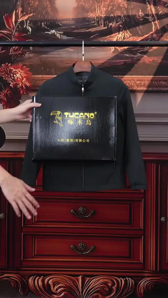 非常适合男人穿的牛奶丝夹克外套,免烫抗皱好打理 品质男装 夹克外套 中老年男装 秋季新品 