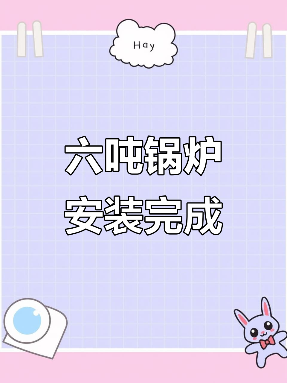 六吨生物质蒸汽锅炉安装成功,高效稳定运行