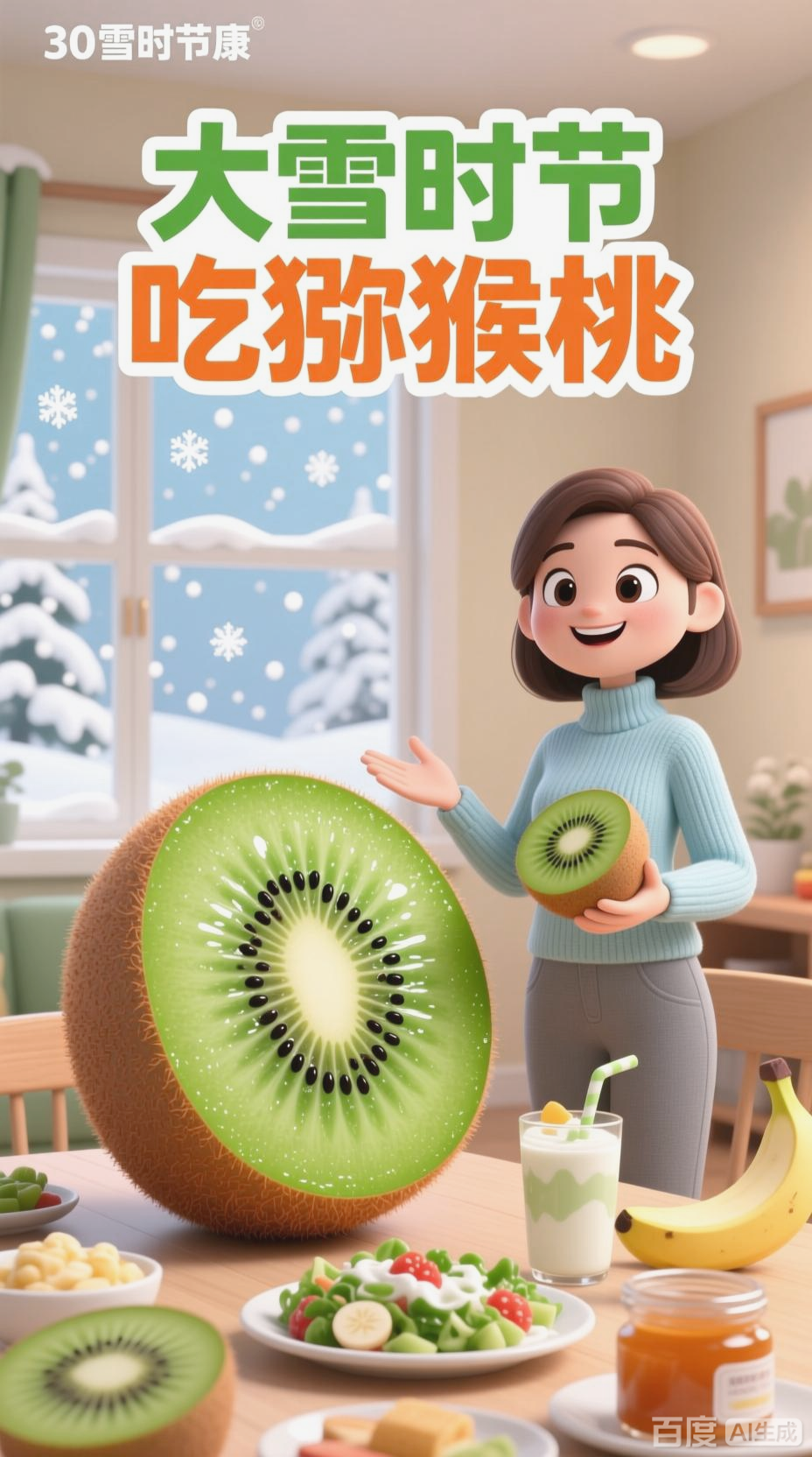 大雪时节，猕猴桃维生素C之王