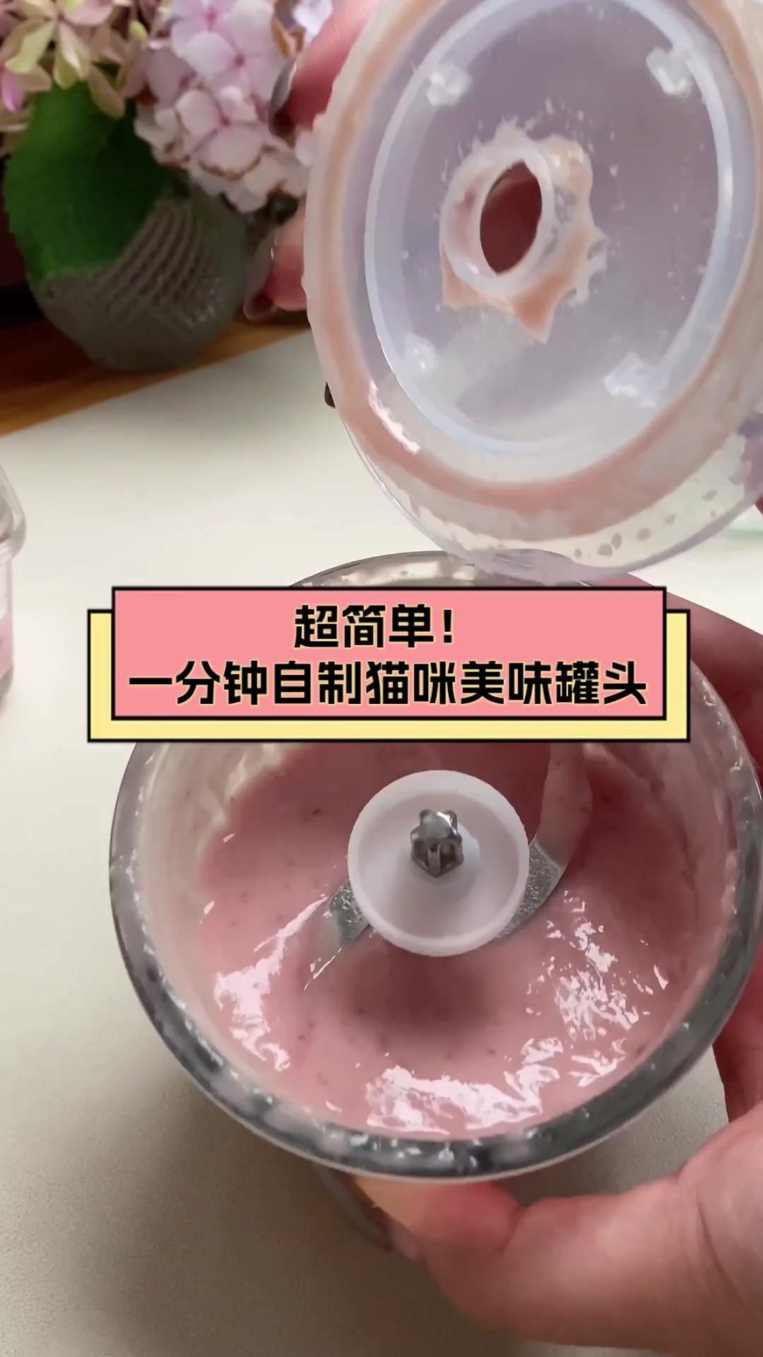 超简单!一分钟自制猫咪美味罐头