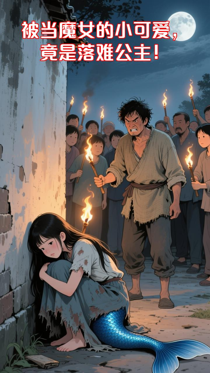 被误认魔女的小可爱，竟是流落人间的人鱼公主！