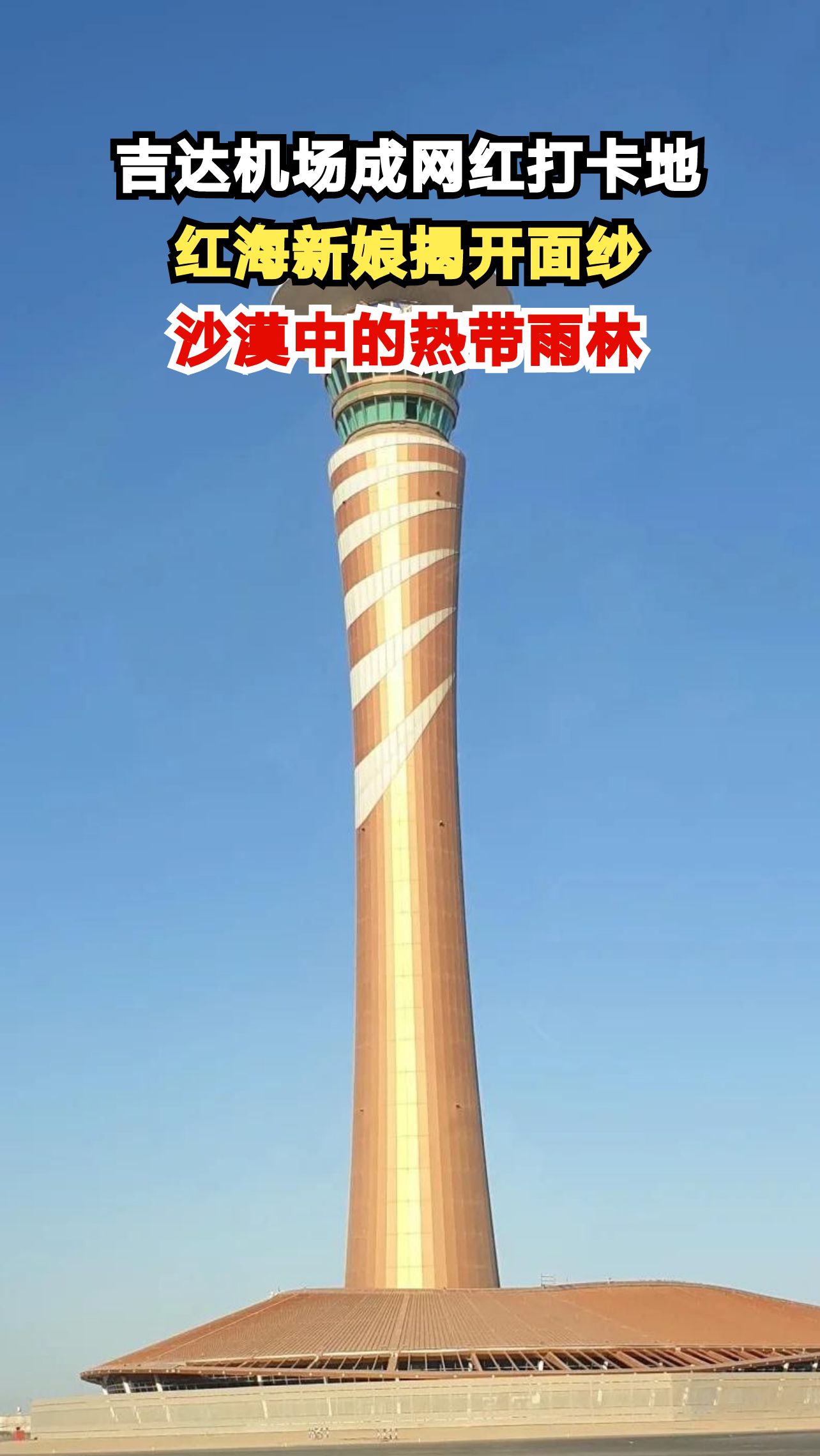 探秘吉达机场:沙漠中的热带雨林与水族箱,红海新娘的现代魅力
