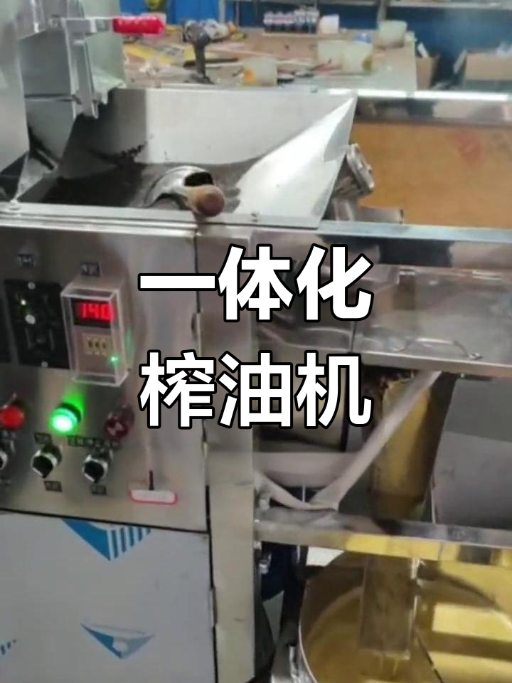 小型榨油机,炒料、滤油一步到位,满足所有需求!
