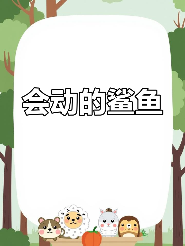可爱鲨鱼昵称,萌化王者