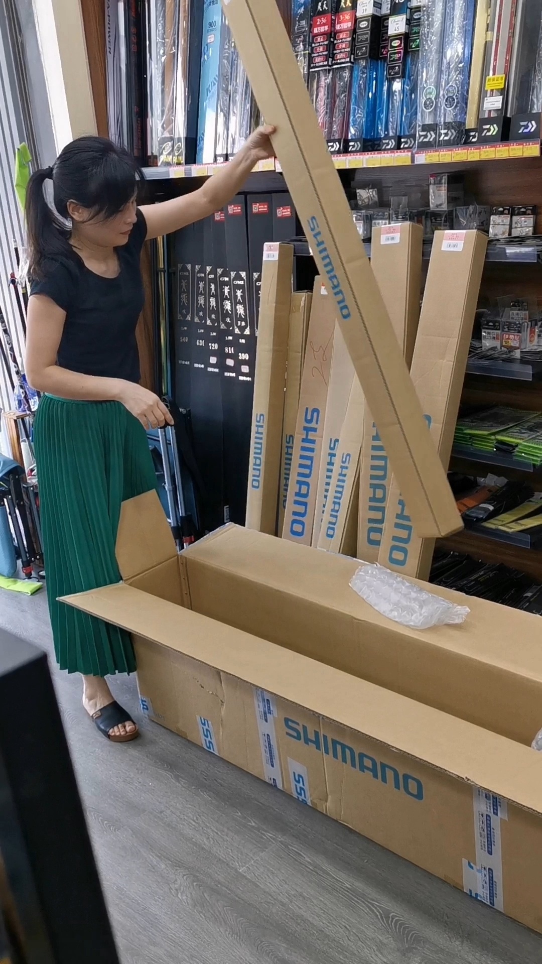 禧玛诺博大师GLW终于来咯,比GLK硬一丢丢