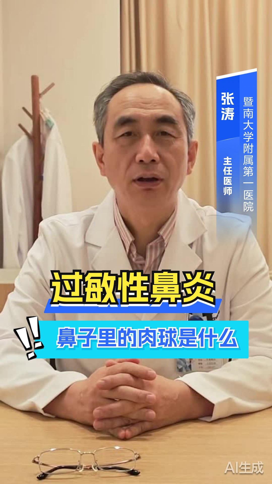过敏性鼻炎，鼻子里的肉球是什么